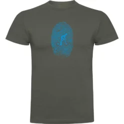 Biker Fingerprint Short Sleeve T-Shirt